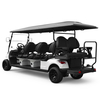 China Factory Custom Club Car 8 Seats 6+2 Battery Golf Carts Electric Golf Buggy