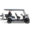 Whanlong Electric Vehicle Offroad Buggy 4+2 Seats Golf Trolley Electric Golf Cart