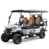 Factory Price 4+2 Seat Lithium Battery 6 Persons Lifted Electric Golf Buggy Hunting Cart