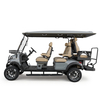 Factory Price 4+2 Seat Lithium Battery 6 Persons Lifted Electric Golf Buggy Hunting Cart