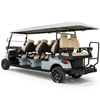 China Factory Custom Club Car 8 Seats 6+2 Battery Golf Carts Electric Golf Buggy