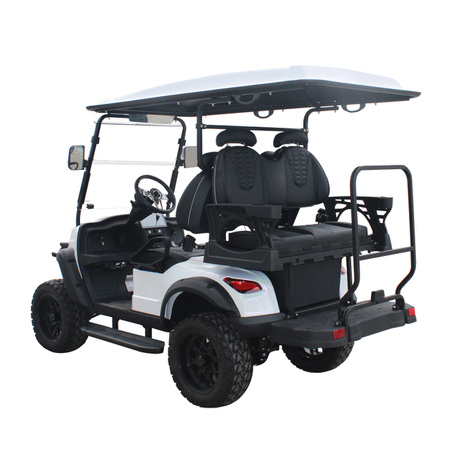 Street Legal Electric Golf Cart Hunting Buggy Golf Car Electric Power Steering Offroad Golf Cart