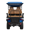 Wholesale Road Legal Golf Buggy Cart Electric Utility Vehicle Lithium Battery Lifted 6 Seater Golf Car