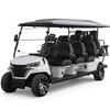 China Factory Custom Club Car 8 Seats 6+2 Battery Golf Carts Electric Golf Buggy