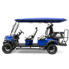 Factory Price 4+2 Seat Lithium Battery 6 Persons Lifted Electric Golf Buggy Hunting Cart