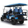OEM Street Legal Hunting Buggy Golf Car 4+2 Seats Passenger Lithium Battery Electric Off Road Golf Cart