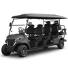 New 8 Seats 6+2 China Factory Custom Club Car Battery Operated Golf Carts Electric Golf Buggy