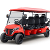 China Factory Custom Club Car 8 Seats 6+2 Battery Golf Carts Electric Golf Buggy