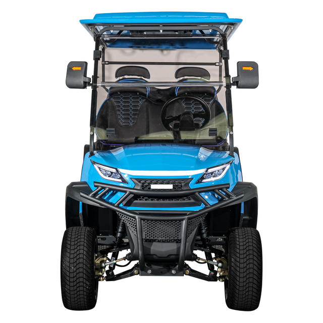 Hunting Golf Cart 4+2 6 Seater Tourist Utility Patrol Buggy Car Lithium Electric Golf Cart