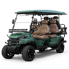 Factory Price 4+2 Seat Lithium Battery 6 Persons Lifted Electric Golf Buggy Hunting Cart