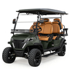 Factory Price 4+2 Seat Lithium Battery 6 Persons Lifted Electric Golf Buggy Hunting Cart