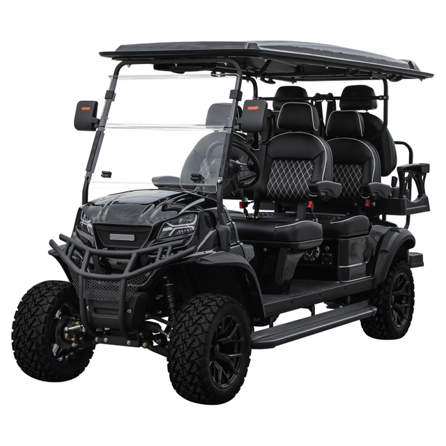 Custom Off Road Street Legal 48V Lithium Battery Golf Karts Buggy Car 6 Seater Electric Golf Cart