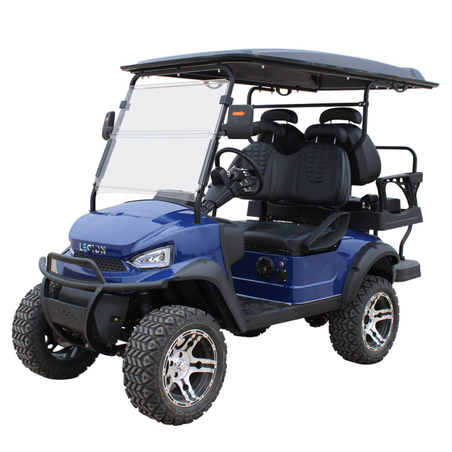 Custom 4 Seater Lithium Battery Cheap Lifted Hunting Buggy Cart Electric Golf Car Price