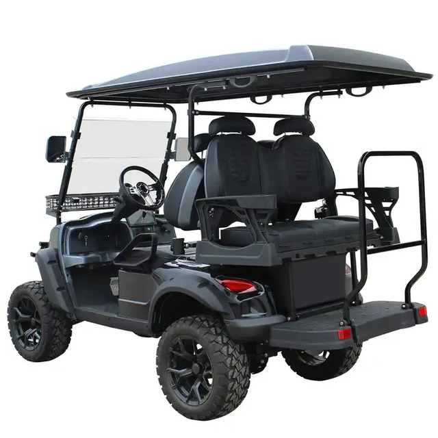 Stable And Comfortable Factory 4 Seater Club Cart Lifted Off Road Electric Golf Buggy Hunting Cart