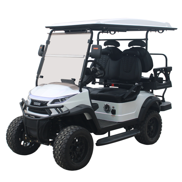 Street Legal Electric Golf Cart Hunting Buggy Golf Car Electric Power Steering Offroad Golf Cart