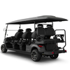 New 8 Seats 6+2 China Factory Custom Club Car Battery Operated Golf Carts Electric Golf Buggy