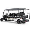 China Factory Custom Club Car 8 Seats 6+2 Battery Golf Carts Electric Golf Buggy