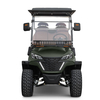 Factory Price 4+2 Seat Lithium Battery 6 Persons Lifted Electric Golf Buggy Hunting Cart