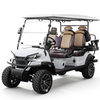 Factory Price 4+2 Seat Lithium Battery 6 Persons Lifted Electric Golf Buggy Hunting Cart