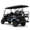Factory Price 4+2 Seat Lithium Battery 6 Persons Lifted Electric Golf Buggy Hunting Cart