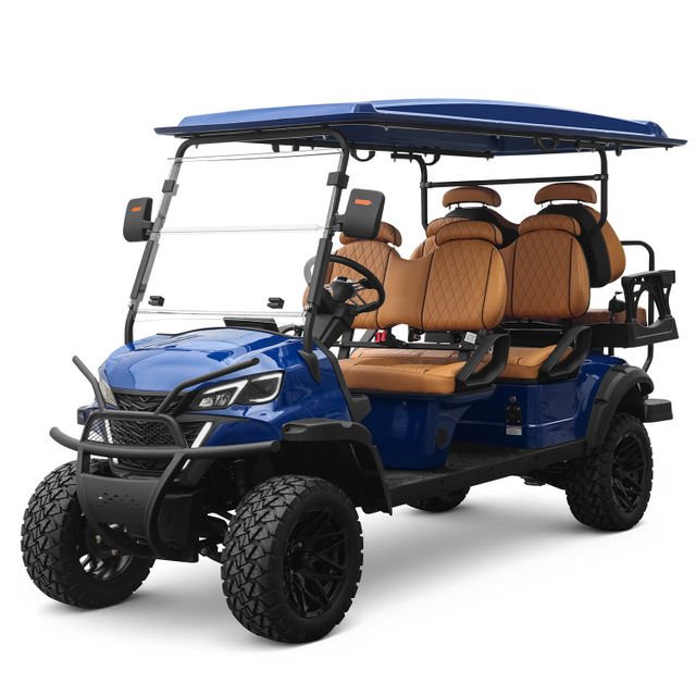 Cheap Custom Road Approved Golf Trolley Buggy Car 6 Seats Golf Cart Lithium Electric Golf Cart