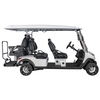 OEM Street Legal Lithium Golf Car Buggy Sightseeing 6 Seaters Electric Golf Cart For Adults