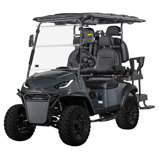 Custom 4 Wheel Drive Street Legal Lifted Utility Golf Hunting Buggy Car 4 Seater Electric Golf Carts