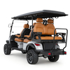 Factory Price 4+2 Seat Lithium Battery 6 Persons Lifted Electric Golf Buggy Hunting Cart