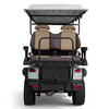 Factory Price 4+2 Seat Lithium Battery 6 Persons Lifted Electric Golf Buggy Hunting Cart