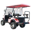 Electric Sightseeing Bus 2+2 Seater Battery Operated Golf Car