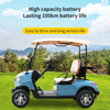Lithium Lifted Electric Golf Cart For Street Use