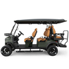 Factory Price 4+2 Seat Lithium Battery 6 Persons Lifted Electric Golf Buggy Hunting Cart