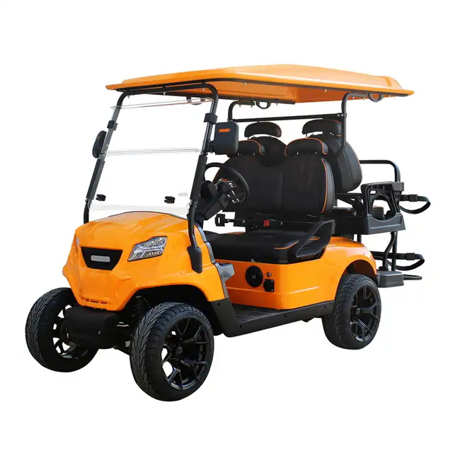 China Factory Wholesale Sale Direct 48v 4 Seat Electric Lithium Battery Golf Cart