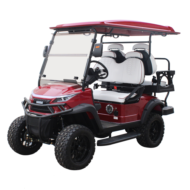 OEM Service Accepted New Design 2+2 Seater Hunting Buggy Electric off Road Golf Cart with Lithium Battery