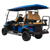 Wholesale Road Legal Golf Buggy Cart Electric Utility Vehicle Lithium Battery Lifted 6 Seater Golf Car