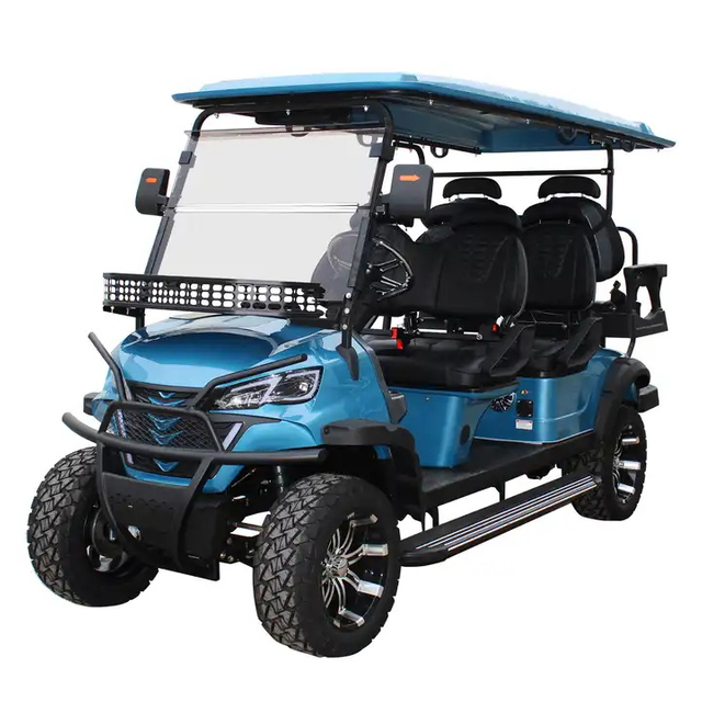 Electric Golf Hunting Buggy Golf Cart New Energy Electric Vehicles Golf Car 4+2 Seater Club Car Golf Car
