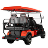 Street Legal Electric Golf Cart With Utility Bed On Beach