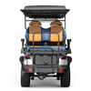 Factory Price 4+2 Seat Lithium Battery 6 Persons Lifted Electric Golf Buggy Hunting Cart