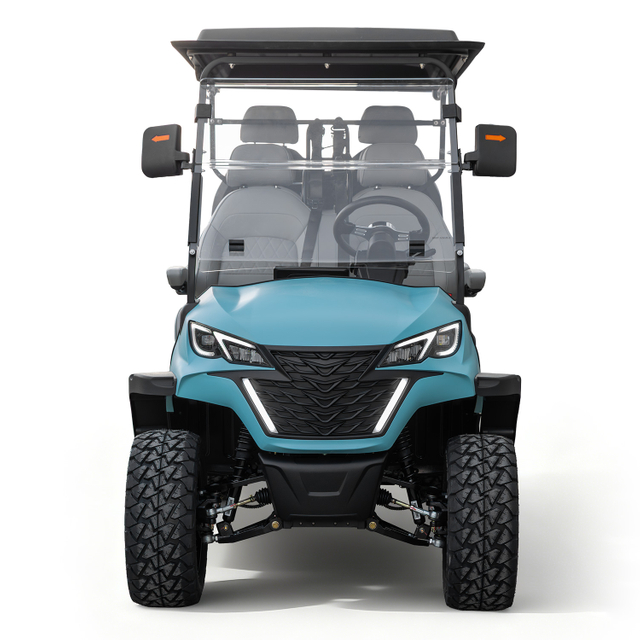 Factory Price 4+2 Seat Lithium Battery 6 Persons Lifted Electric Golf Buggy Hunting Cart