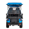 Street Legal Electric Golf Cart With Utility Bed On Beach Golf Car