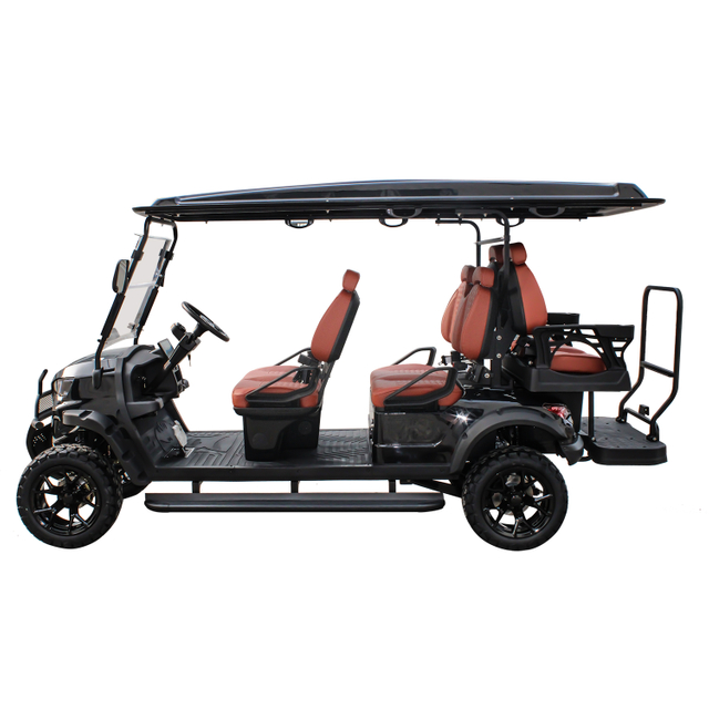 New Model Style BX New Design 4+2 Seater Electric Golf Hunting Buggy Golf Cart New Energy Electric Vehicles Golf Car