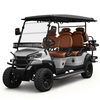 Factory Price 4+2 Seat Lithium Battery 6 Persons Lifted Electric Golf Buggy Hunting Cart