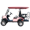 Electric Sightseeing Bus 2+2 Seater Battery Operated Golf Car