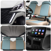 China Factory Custom Club Car 8 Seats 6+2 Battery Golf Carts Electric Golf Buggy