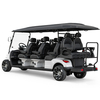 China Factory Custom Club Car 8 Seats 6+2 Battery Golf Carts Electric Golf Buggy