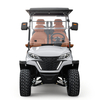 Factory Price 4+2 Seat Lithium Battery 6 Persons Lifted Electric Golf Buggy Hunting Cart