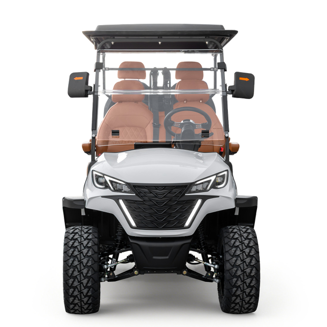 Factory Price 4+2 Seat Lithium Battery 6 Persons Lifted Electric Golf Buggy Hunting Cart
