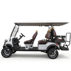 Factory Price 4+2 Seat Lithium Battery 6 Persons Lifted Electric Golf Buggy Hunting Cart
