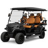 Factory Price 4+2 Seat Lithium Battery 6 Persons Lifted Electric Golf Buggy Hunting Cart