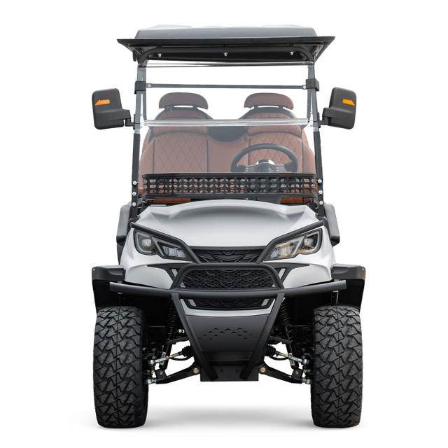 Factory Price 4+2 Seat Lithium Battery 6 Persons Lifted Electric Golf Buggy Hunting Cart